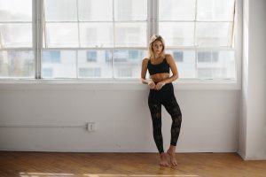 Sofia Vespe for SimplyWorkout Barre Fitness Lifestyle Photo Shoot