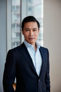 An environmental portrait of Mike Ng, co-founder of Ambience Healthcare.